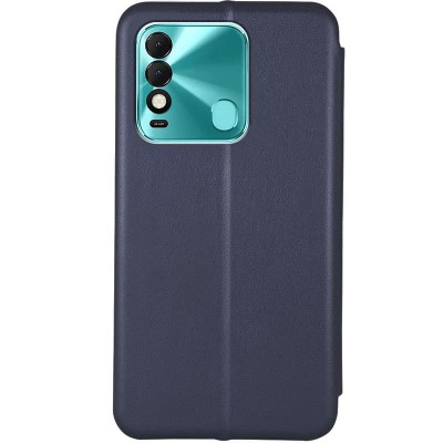 Кожаный чехол (книжка) Classy для TECNO Spark 8 Темно-синий Кожаный чехол (книжка) Classy для TECNO Spark 8 Темно-синий