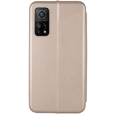 Кожаный чехол (книжка) Classy для Xiaomi Mi 10T / Mi 10T Pro Золотой Кожаный чехол (книжка) Classy для Xiaomi Mi 10T / Mi 10T Pro Золотой