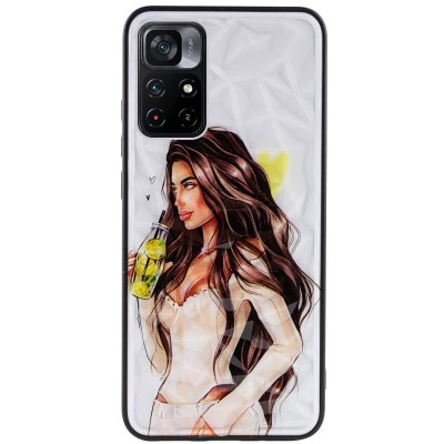TPU+PC чехол Prisma Ladies для Xiaomi Poco M4 Pro 5G Yellow - 0 TPU+PC чехол Prisma Ladies для Xiaomi Poco M4 Pro 5G Yellow - 0