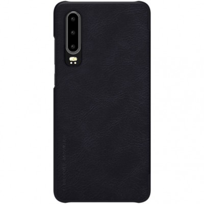 Кожаный чехол (книжка) Nillkin Qin Series для Huawei P30 Черный Кожаный чехол (книжка) Nillkin Qin Series для Huawei P30 Черный
