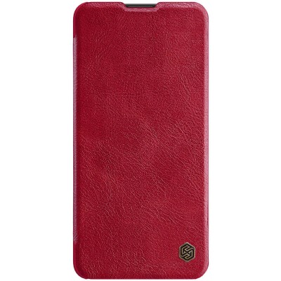 Кожаный чехол (книжка) Nillkin Qin Series для Huawei P40 Красный