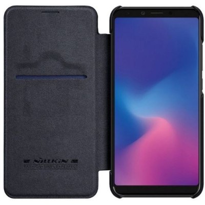 Кожаный чехол (книжка) Nillkin Qin Series для Samsung Galaxy A9 (2018) Черный Кожаный чехол (книжка) Nillkin Qin Series для Samsung Galaxy A9 (2018) Черный