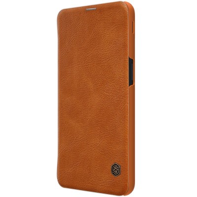 Кожаный чехол (книжка) Nillkin Qin Series для Samsung Galaxy J6+ (2018) (J610F) Коричневый Кожаный чехол (книжка) Nillkin Qin Series для Samsung Galaxy J6+ (2018) (J610F) Коричневый