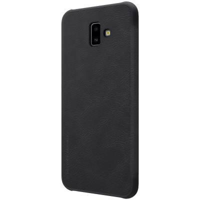 Кожаный чехол (книжка) Nillkin Qin Series для Samsung Galaxy J6+ (2018) (J610F) Черный Кожаный чехол (книжка) Nillkin Qin Series для Samsung Galaxy J6+ (2018) (J610F) Черный