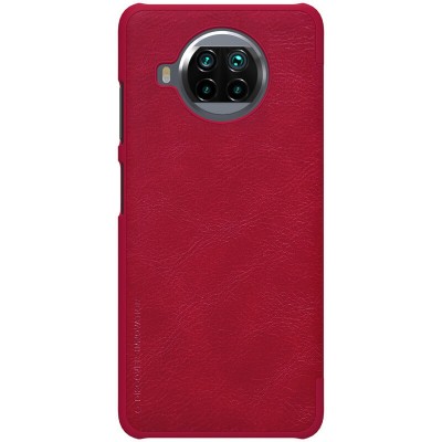 Кожаный чехол (книжка) Nillkin Qin Series для Xiaomi Mi 10T Lite / Redmi Note 9 Pro 5G Красный Кожаный чехол (книжка) Nillkin Qin Series для Xiaomi Mi 10T Lite / Redmi Note 9 Pro 5G Красный