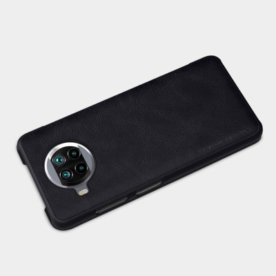Кожаный чехол (книжка) Nillkin Qin Series для Xiaomi Mi 10T Lite / Redmi Note 9 Pro 5G Черный Кожаный чехол (книжка) Nillkin Qin Series для Xiaomi Mi 10T Lite / Redmi Note 9 Pro 5G Черный