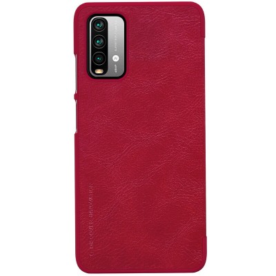 Кожаный чехол (книжка) Nillkin Qin Series для Xiaomi Redmi Note 9 4G / Redmi 9 Power / Redmi 9T Красный Кожаный чехол (книжка) Nillkin Qin Series для Xiaomi Redmi Note 9 4G / Redmi 9 Power / Redmi 9T Красный