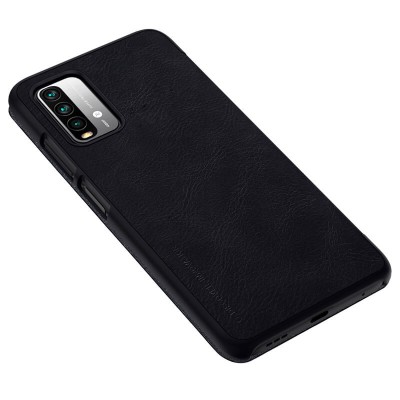 Кожаный чехол (книжка) Nillkin Qin Series для Xiaomi Redmi Note 9 4G / Redmi 9 Power / Redmi 9T Черный Кожаный чехол (книжка) Nillkin Qin Series для Xiaomi Redmi Note 9 4G / Redmi 9 Power / Redmi 9T Черный