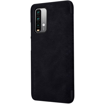 Кожаный чехол (книжка) Nillkin Qin Series для Xiaomi Redmi Note 9 4G / Redmi 9 Power / Redmi 9T Черный Кожаный чехол (книжка) Nillkin Qin Series для Xiaomi Redmi Note 9 4G / Redmi 9 Power / Redmi 9T Черный