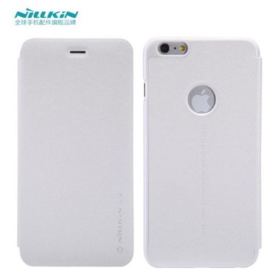 Кожаный чехол (книжка) Nillkin Sparkle Series для Apple iPhone 6/6s plus (5.5") Белый Кожаный чехол (книжка) Nillkin Sparkle Series для Apple iPhone 6/6s plus (5.5") Белый