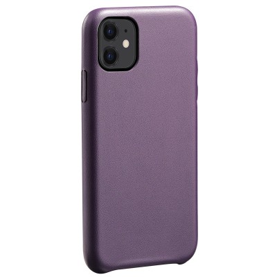 Кожаный чехол AHIMSA PU Leather Case (A) для Apple iPhone 11 (6.1") Фиолетовый Кожаный чехол AHIMSA PU Leather Case (A) для Apple iPhone 11 (6.1") Фиолетовый