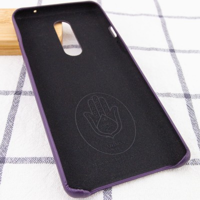 Кожаный чехол AHIMSA PU Leather Case (A) для OnePlus 8 Фиолетовый