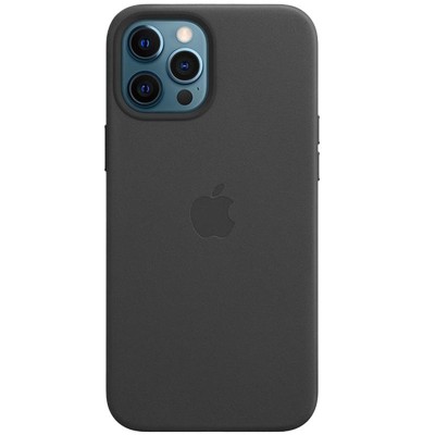 Кожаный чехол Leather Case (AAA) для Apple iPhone 11 Pro Max (6.5") Black Кожаный чехол Leather Case (AAA) для Apple iPhone 11 Pro Max (6.5") Black
