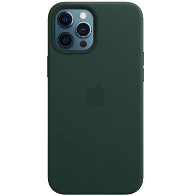 Кожаный чехол Leather Case (AAA) для Apple iPhone 11 Pro Max (6.5") Forest Green Кожаный чехол Leather Case (AAA) для Apple iPhone 11 Pro Max (6.5") Forest Green
