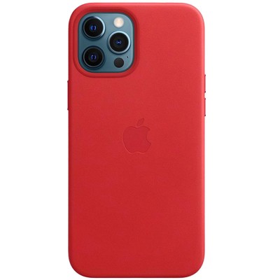 Кожаный чехол Leather Case (AAA) для Apple iPhone 11 Pro Max (6.5") Red Кожаный чехол Leather Case (AAA) для Apple iPhone 11 Pro Max (6.5") Red
