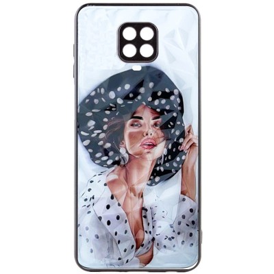 TPU+PC чехол Prisma Ladies для Xiaomi Redmi Note 9s / Note 9 Pro / Note 9 Pro Max Girl in a hat - 0 TPU+PC чехол Prisma Ladies для Xiaomi Redmi Note 9s / Note 9 Pro / Note 9 Pro Max Girl in a hat - 0