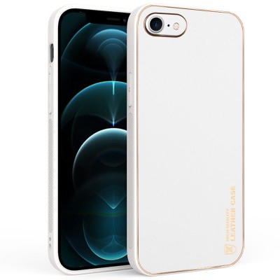 Кожаный чехол Xshield для Apple iPhone 7 / 8 / SE (2020) (4.7") Белый / White Кожаный чехол Xshield для Apple iPhone 7 / 8 / SE (2020) (4.7") Белый / White
