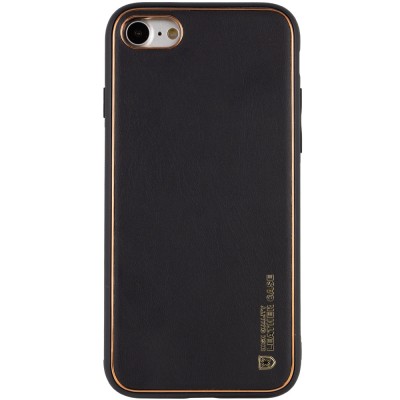 Кожаный чехол Xshield для Apple iPhone 7 / 8 / SE (2020) (4.7") Черный / Black Кожаный чехол Xshield для Apple iPhone 7 / 8 / SE (2020) (4.7") Черный / Black