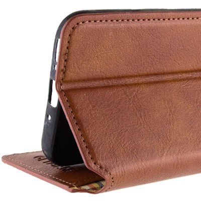 Купити Кожаный чехол книжка GETMAN Cubic (PU) для TECNO Spark 5 Pro Коричневый Купити Кожаный чехол книжка GETMAN Cubic (PU) для TECNO Spark 5 Pro Коричневый