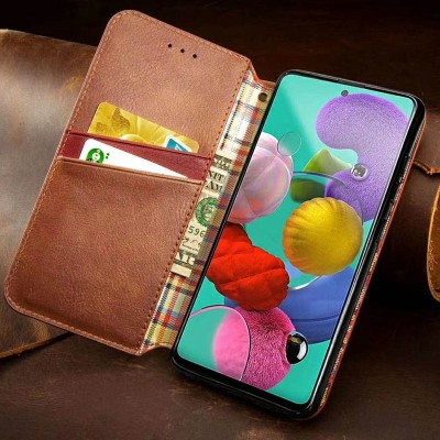 Кожаный чехол книжка GETMAN Cubic (PU) для Xiaomi Mi Note 10 Lite Коричневый Кожаный чехол книжка GETMAN Cubic (PU) для Xiaomi Mi Note 10 Lite Коричневый