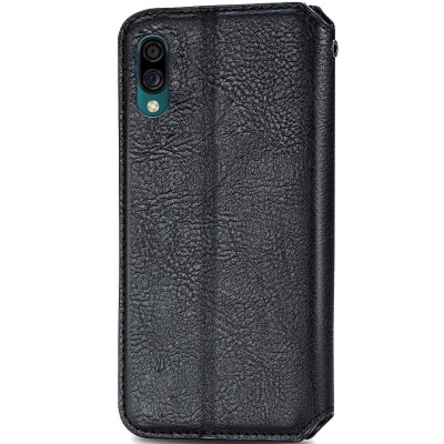 Кожаный чехол книжка GETMAN Cubic (PU) для ZTE Blade A5 (2020) Черный Кожаный чехол книжка GETMAN Cubic (PU) для ZTE Blade A5 (2020) Черный