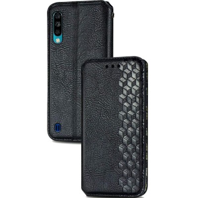 Кожаный чехол книжка GETMAN Cubic (PU) для ZTE Blade A7 (2020) Черный Кожаный чехол книжка GETMAN Cubic (PU) для ZTE Blade A7 (2020) Черный