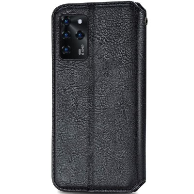 Кожаный чехол книжка GETMAN Cubic (PU) для ZTE Blade V30 Черный Кожаный чехол книжка GETMAN Cubic (PU) для ZTE Blade V30 Черный