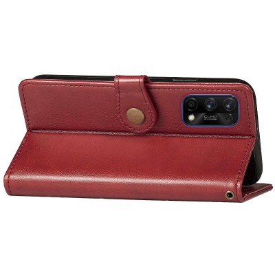 Кожаный чехол книжка GETMAN Gallant (PU) для Realme 7 Pro Красный Кожаный чехол книжка GETMAN Gallant (PU) для Realme 7 Pro Красный