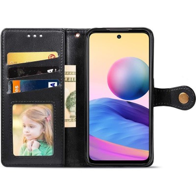 Кожаный чехол книжка GETMAN Gallant (PU) для Samsung Galaxy A21 Черный Кожаный чехол книжка GETMAN Gallant (PU) для Samsung Galaxy A21 Черный