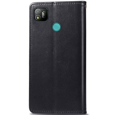 Кожаный чехол книжка GETMAN Gallant (PU) для TECNO POP 4 Черный Кожаный чехол книжка GETMAN Gallant (PU) для TECNO POP 4 Черный