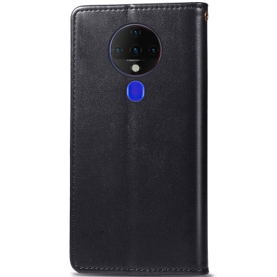 Кожаный чехол книжка GETMAN Gallant (PU) для TECNO Spark 6 Черный Кожаный чехол книжка GETMAN Gallant (PU) для TECNO Spark 6 Черный