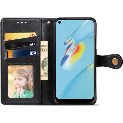 Кожаный чехол книжка GETMAN Gallant (PU) для Xiaomi Mi 11 Lite Черный Кожаный чехол книжка GETMAN Gallant (PU) для Xiaomi Mi 11 Lite Черный