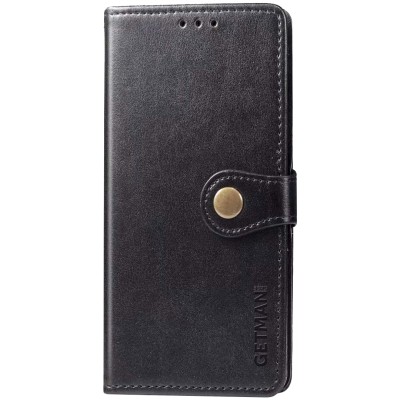 Кожаный чехол книжка GETMAN Gallant (PU) для Xiaomi Mi Note 10 Lite Черный Кожаный чехол книжка GETMAN Gallant (PU) для Xiaomi Mi Note 10 Lite Черный