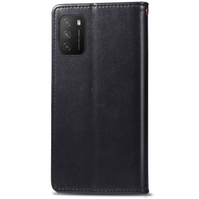 Кожаный чехол книжка GETMAN Gallant (PU) для Xiaomi Poco M3 Черный Кожаный чехол книжка GETMAN Gallant (PU) для Xiaomi Poco M3 Черный