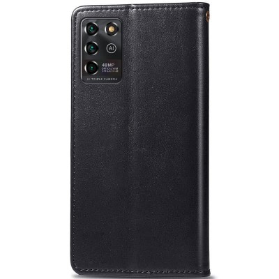 Кожаный чехол книжка GETMAN Gallant (PU) для ZTE Blade V30 Vita Черный Кожаный чехол книжка GETMAN Gallant (PU) для ZTE Blade V30 Vita Черный