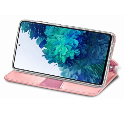 Кожаный чехол книжка GETMAN Mandala (PU) для Samsung Galaxy A72 4G / A72 5G Розовый Кожаный чехол книжка GETMAN Mandala (PU) для Samsung Galaxy A72 4G / A72 5G Розовый