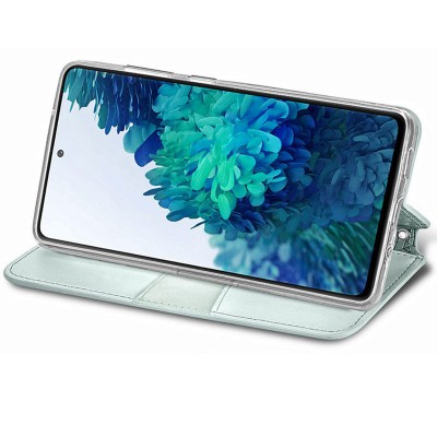 Кожаный чехол книжка GETMAN Mandala (PU) для Samsung Galaxy A72 4G / A72 5G Серый Кожаный чехол книжка GETMAN Mandala (PU) для Samsung Galaxy A72 4G / A72 5G Серый