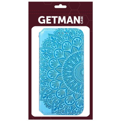 Кожаный чехол книжка GETMAN Mandala (PU) для Samsung Galaxy A72 4G / A72 5G Синий Кожаный чехол книжка GETMAN Mandala (PU) для Samsung Galaxy A72 4G / A72 5G Синий