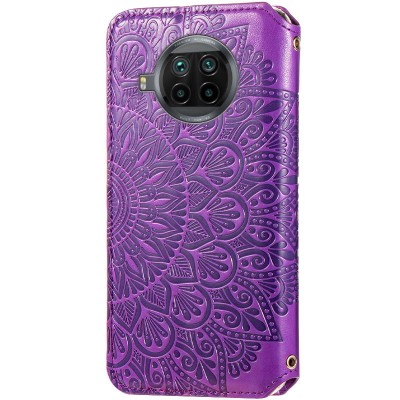 Кожаный чехол книжка GETMAN Mandala (PU) для Xiaomi Mi 10T Lite / Redmi Note 9 Pro 5G Фиолетовый Кожаный чехол книжка GETMAN Mandala (PU) для Xiaomi Mi 10T Lite / Redmi Note 9 Pro 5G Фиолетовый