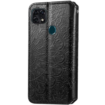 Кожаный чехол книжка GETMAN Mandala (PU) для ZTE Blade 20 Smart Черный Кожаный чехол книжка GETMAN Mandala (PU) для ZTE Blade 20 Smart Черный