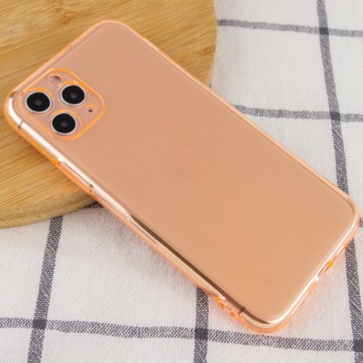 Матовый полупрозрачный TPU чехол с защитой камеры для Apple iPhone 11 Pro Max (6.5") Оранжевый / Orange Матовый полупрозрачный TPU чехол с защитой камеры для Apple iPhone 11 Pro Max (6.5") Оранжевый / Orange