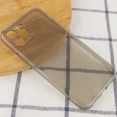 Матовый полупрозрачный TPU чехол с защитой камеры для Apple iPhone 11 Pro Max (6.5") Черный / Black Матовый полупрозрачный TPU чехол с защитой камеры для Apple iPhone 11 Pro Max (6.5") Черный / Black