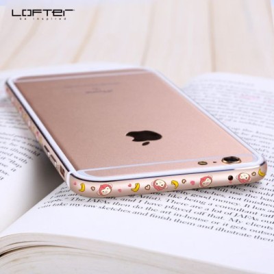 Металлический бампер Lofter Cutie Series для Apple iPhone 6/6s (4.7") Обезьяна Металлический бампер Lofter Cutie Series для Apple iPhone 6/6s (4.7") Обезьяна