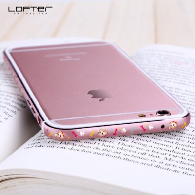 Металлический бампер Lofter Cutie Series для Apple iPhone 6/6s (4.7") Собачка Металлический бампер Lofter Cutie Series для Apple iPhone 6/6s (4.7") Собачка