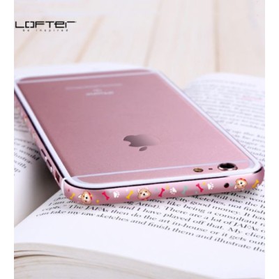 Металлический бампер Lofter Cutie Series для Apple iPhone 7 / 8 (4.7") Собачка Металлический бампер Lofter Cutie Series для Apple iPhone 7 / 8 (4.7") Собачка