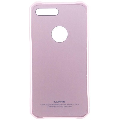 Металлический бампер Luphie Daimond Series с акриловой вставкой для iPhone 7 plus / 8 plus (5.5") Розовый / Rose Gold Металлический бампер Luphie Daimond Series с акриловой вставкой для iPhone 7 plus / 8 plus (5.5") Розовый / Rose Gold