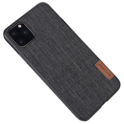 Накладка G-Case Textiles Dark series для Apple iPhone 11 Pro Max (6.5") Черный Накладка G-Case Textiles Dark series для Apple iPhone 11 Pro Max (6.5") Черный