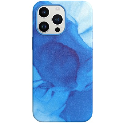 Кожаный чехол Figura Series Case with MagSafe для Apple iPhone 13 Pro (6.1") Blue - 0 Кожаный чехол Figura Series Case with MagSafe для Apple iPhone 13 Pro (6.1") Blue - 0