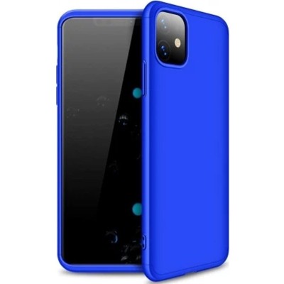 Пластиковая накладка GKK LikGus 360 градусов (opp) для Apple iPhone 11 (6.1") Синий Пластиковая накладка GKK LikGus 360 градусов (opp) для Apple iPhone 11 (6.1") Синий