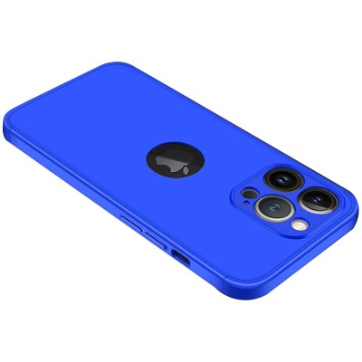 Пластиковая накладка GKK LikGus 360 градусов (opp) для Apple iPhone 13 Pro (6.1") Синий Пластиковая накладка GKK LikGus 360 градусов (opp) для Apple iPhone 13 Pro (6.1") Синий